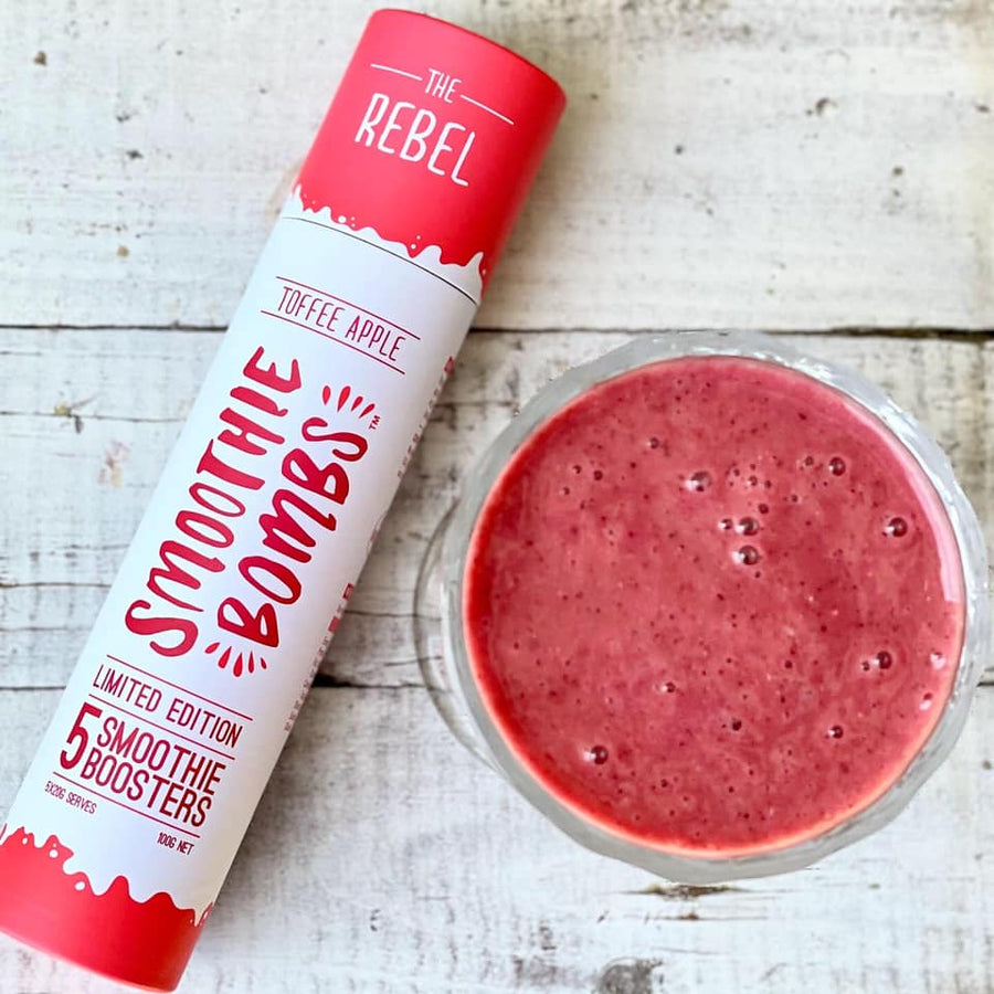 Cherry Berry Toffee Apple Smoothie