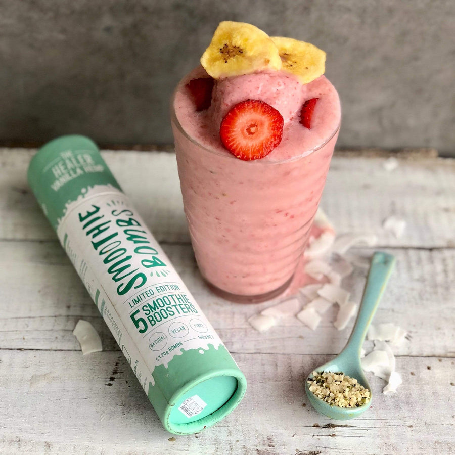 Vanilla & Strawberry Smoothie