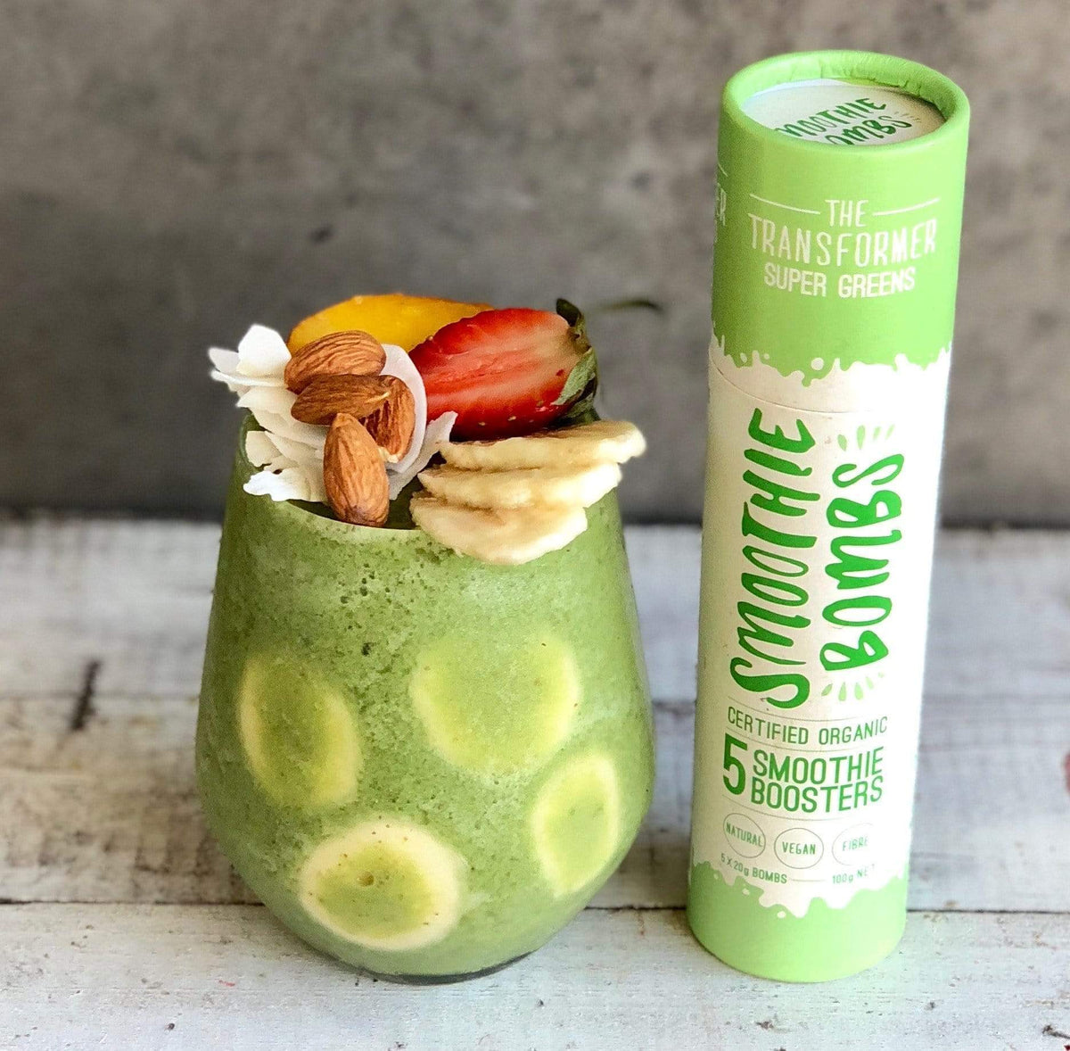 Banana & Super Greens Smoothie Recipe – The Smoothie Bombs