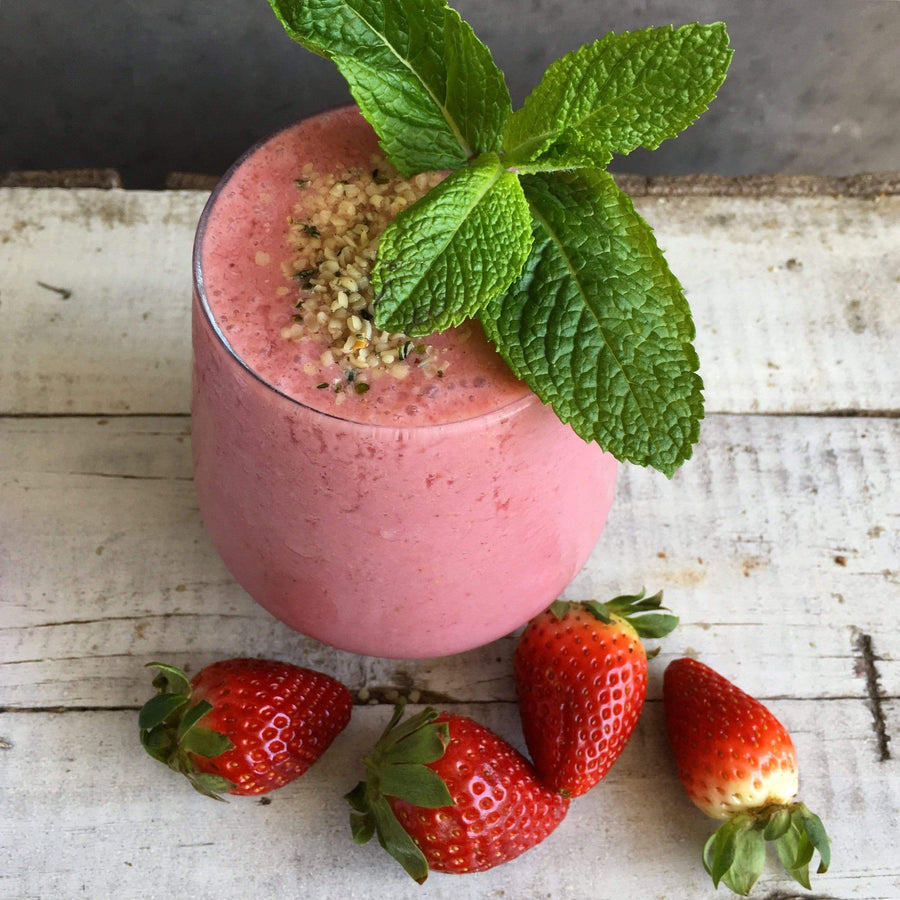 Vanilla, Mint & Berry Smoothie