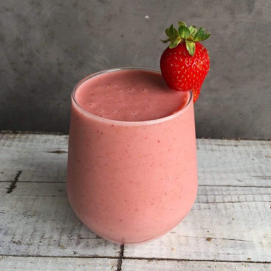 Strawberry Nutty Thickshake