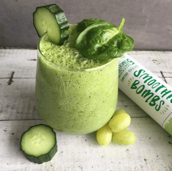 Spinach and Grape Smoothie Recipe – The Smoothie Bombs