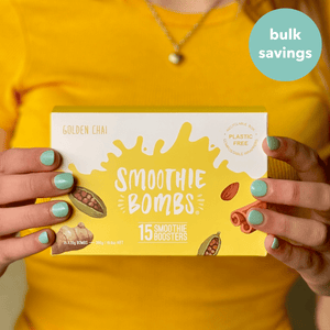 The Smoothie Bombs 15 Pack The Defender Golden Chai