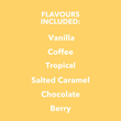 Load image into Gallery viewer, The Smoothie Bombs 500g x 6 flavours + FREE Reusable Scoop Spoon Mega Protein Bundle