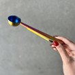 Load image into Gallery viewer, The Smoothie Bombs Rainbow Scoop Spoon With Clip
