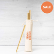 Load image into Gallery viewer, The Smoothie Bombs Set of 3 Straws Gold Reusable Thick Smoothie Straw Set