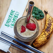 Load image into Gallery viewer, The Smoothie Bombs Set of 3 Straws Reusable Thick Smoothie Straw Set