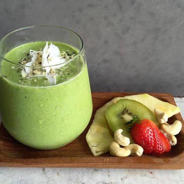 Pineapple + Kiwi Smoothie