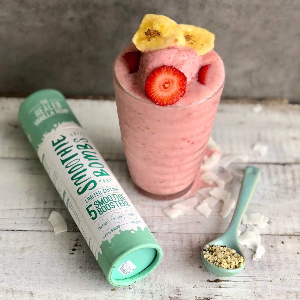 Vanilla & Strawberry Smoothie Recipe