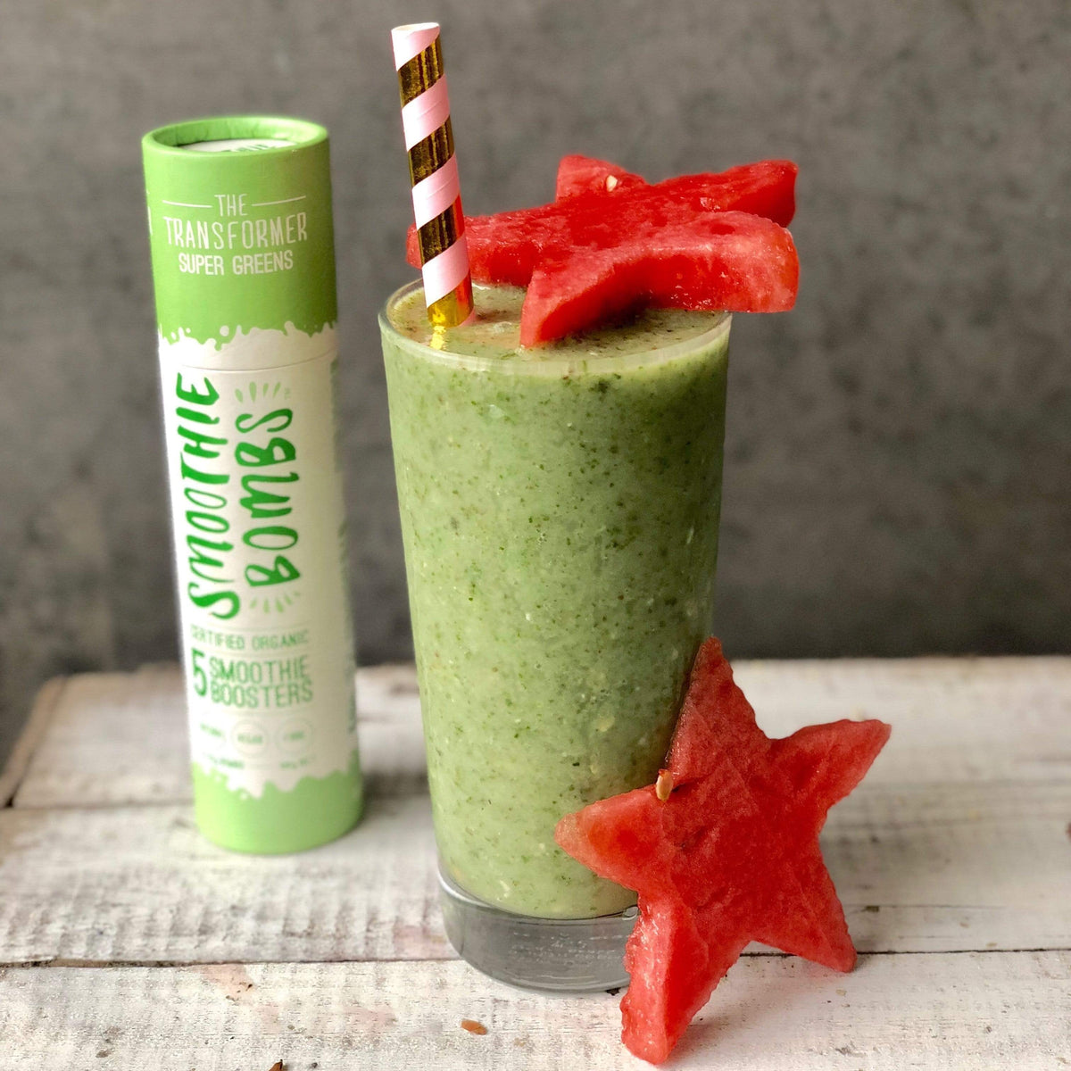 Watermelon Greens Smoothie Recipe