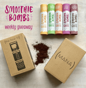 Coffee smoothies giveaway