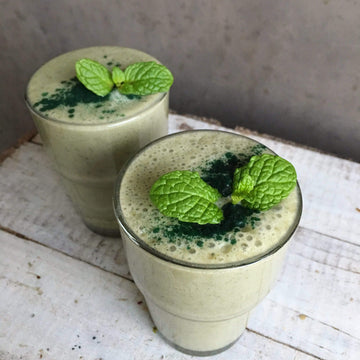 Minty Banana Smoothie