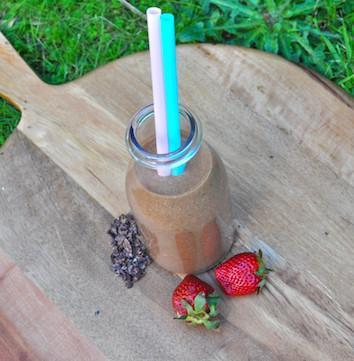 Choc Chip Strawberry Smoothie