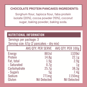 The Smoothie Bombs 200g x 3 Flavours Protein Pancakes Bundle & Mould
