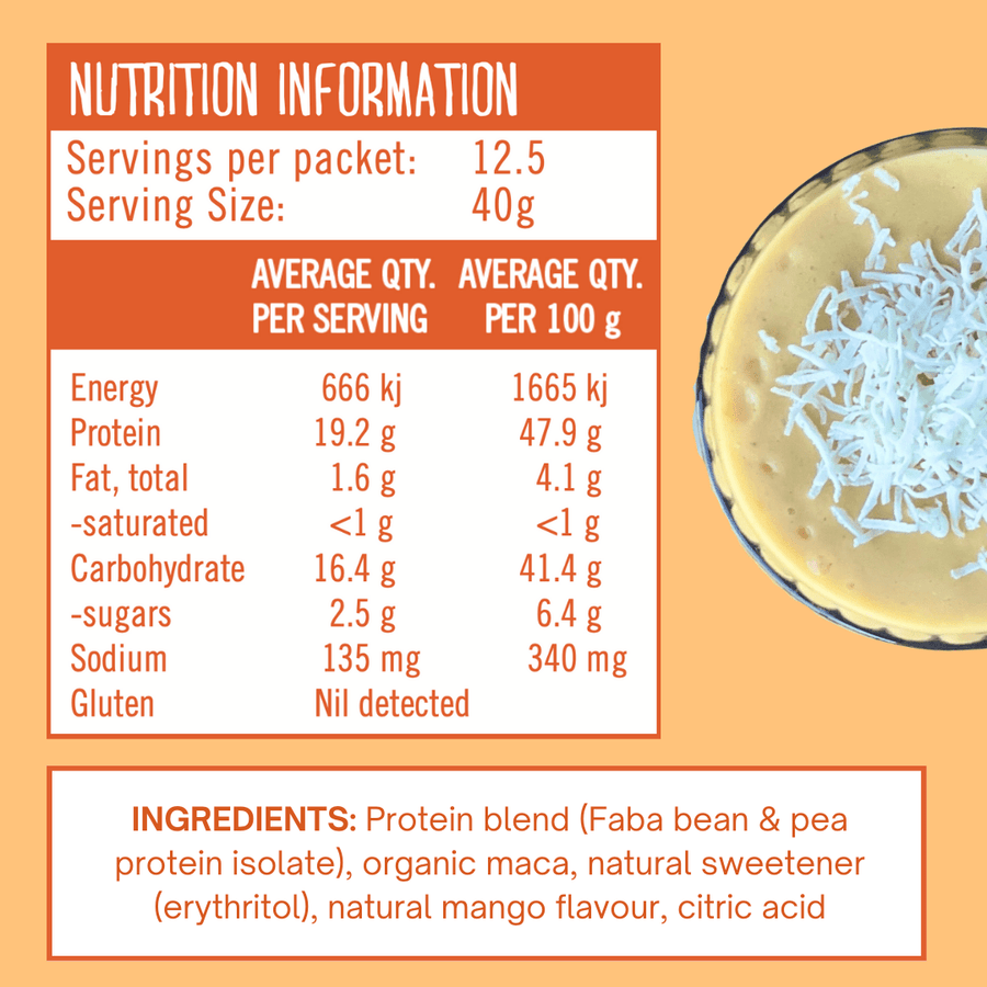 The Smoothie Bombs 500g The Bomb Protein - Mango