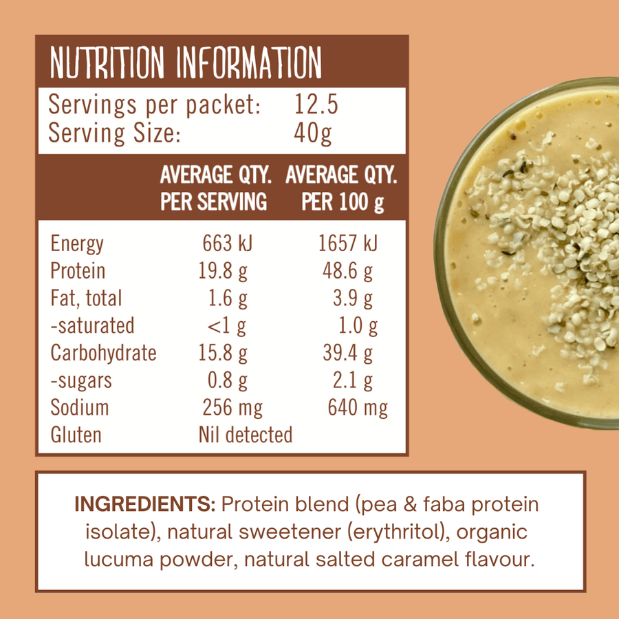 The Smoothie Bombs 500g The Bomb Protein - Salted Caramel