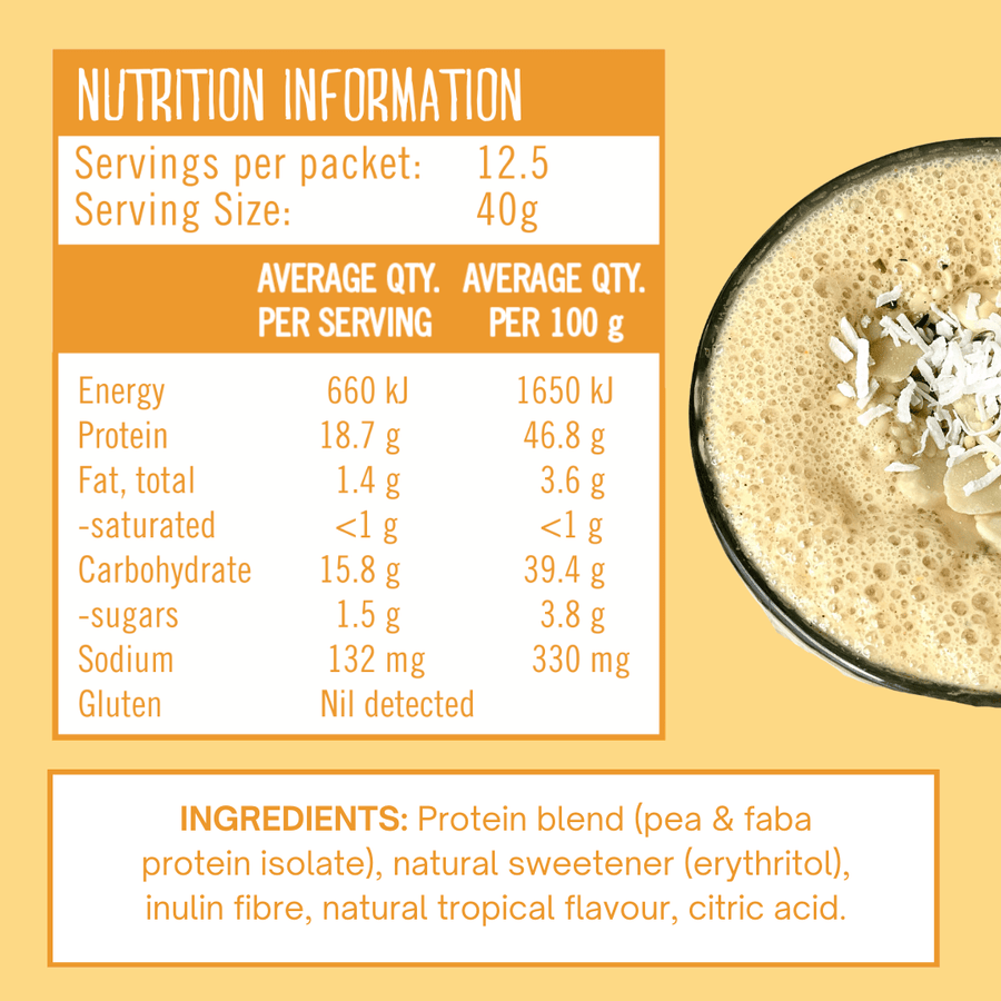 The Smoothie Bombs 500g The Bomb Protein - Tropical