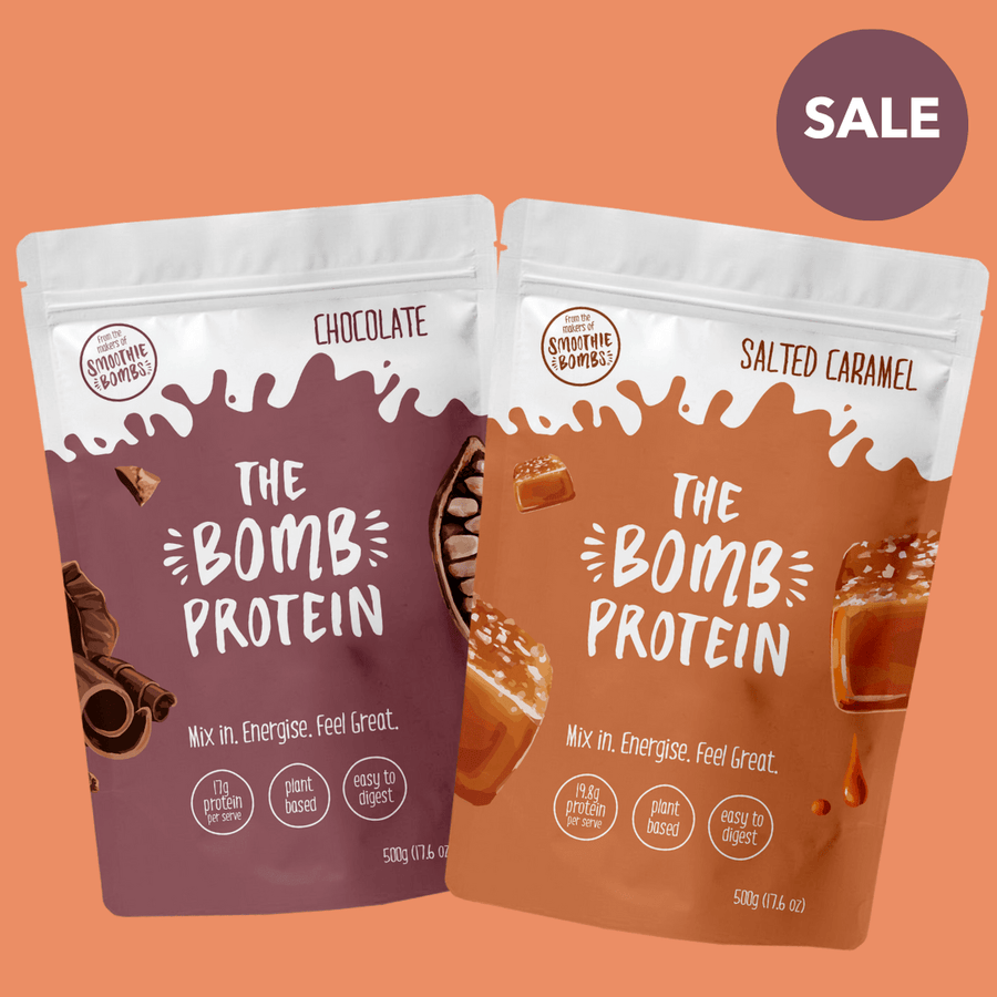 The Smoothie Bombs 500g x 2 Flavours The Decadent Protein Duo