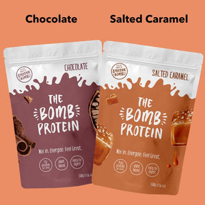 The Smoothie Bombs 500g x 2 Flavours The Decadent Protein Duo