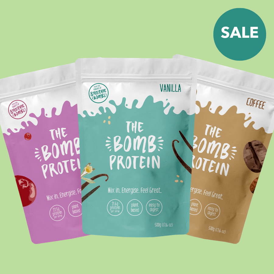 The Smoothie Bombs 500g x 3 flavours The Bomb Protein Bundle