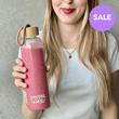 Load image into Gallery viewer, The Smoothie Bombs 650ml Glass Smoothie Bottle
