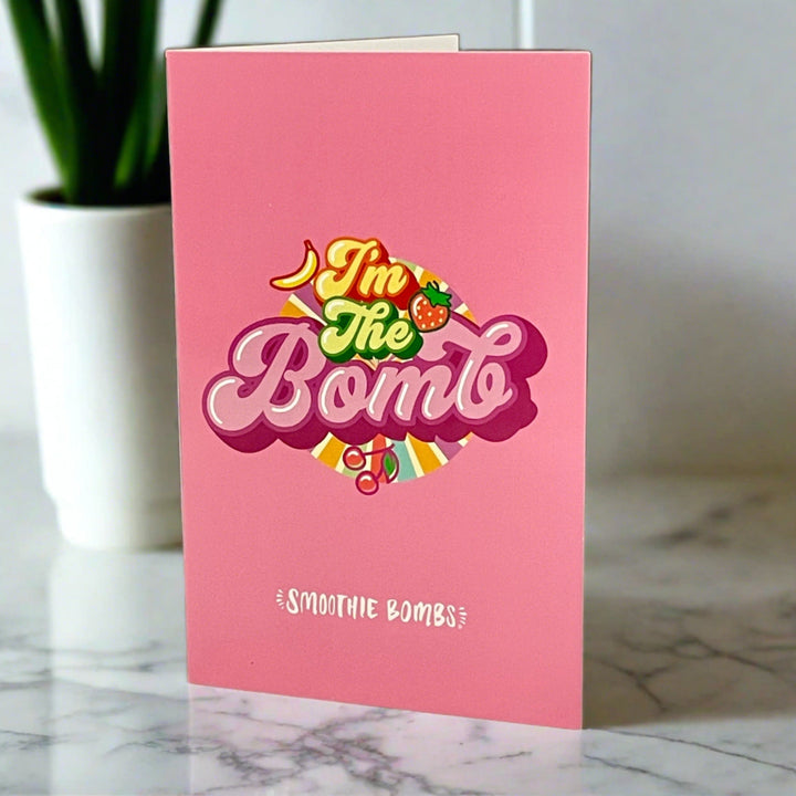 The Smoothie Bombs Greeting Card