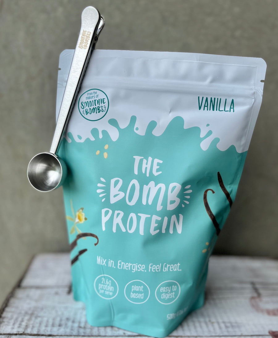 The Smoothie Bombs Protein Scoop Spoon With Clip