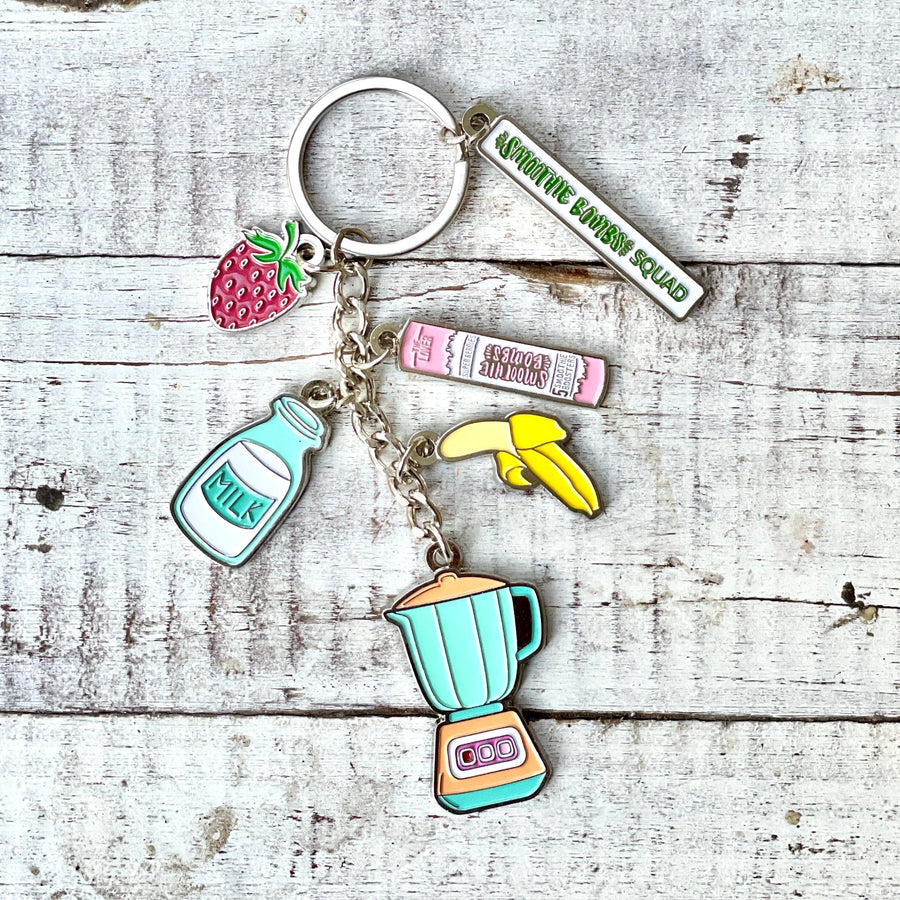 The Smoothie Bombs Smoothie Lover's Keychain