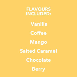 The Smoothie Bombs 500g x 6 flavours + FREE Sccop Spoon Mega Protein Bundle