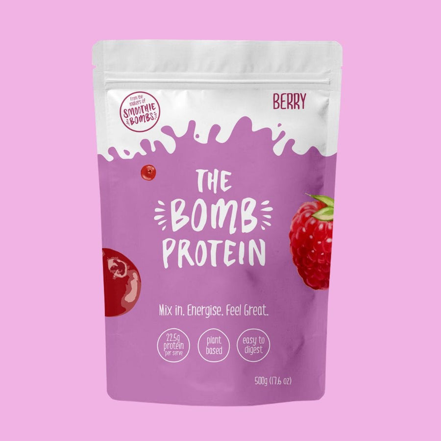 The Smoothie Bombs 500g x 6 flavours + FREE Sccop Spoon Mega Protein Bundle