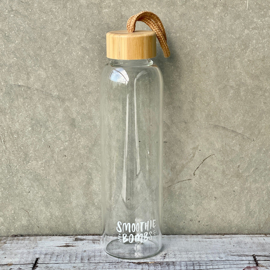 Glass Smoothie Bottle – The Smoothie Bombs