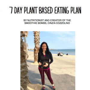 The Smoothie Bombs 7 Day Plant Based Eating Plan