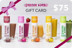 The Smoothie Bombs $75.00 Gift Card