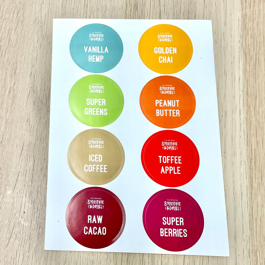 The Smoothie Bombs FREE Decal Stickers