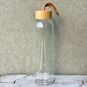 The Smoothie Bombs Glass Bottle & Sleeve