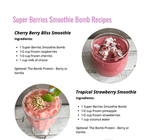 The Smoothie Bombs Kid's Fave Smoothie Recipe eBook